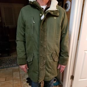 true religion parka jacket